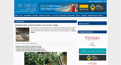Desktop Screenshot of eglobaltravelmedia.com.au